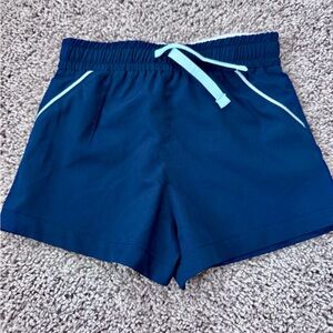 Cadets Navy Blue kids Shorts with Light Blue Accents size 4/5